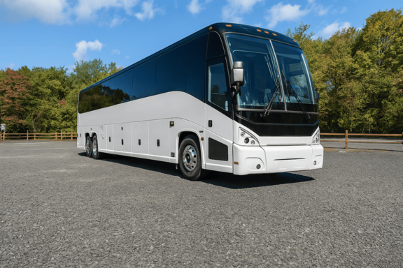 Morgantown Coach Bus Service 56 Passenger Charter Bus