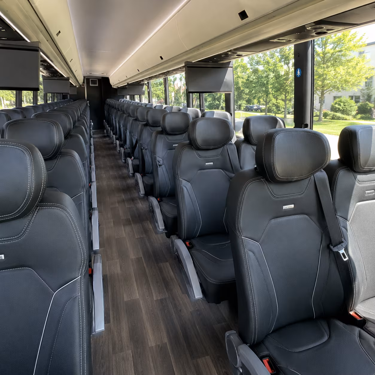 charter buses for performing arts and athletics field trips in morgantown