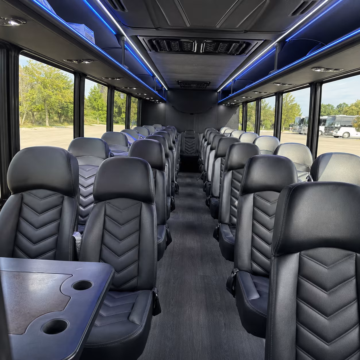 how is a bus rental actually priced in morgantown west virginia