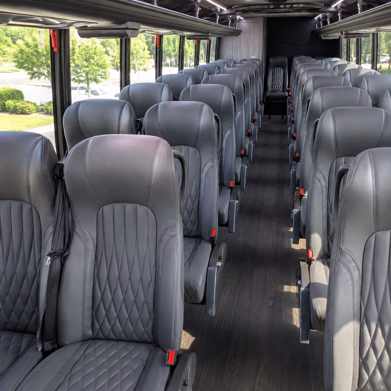 minibuses for morgantown wedding party transportation on the big day