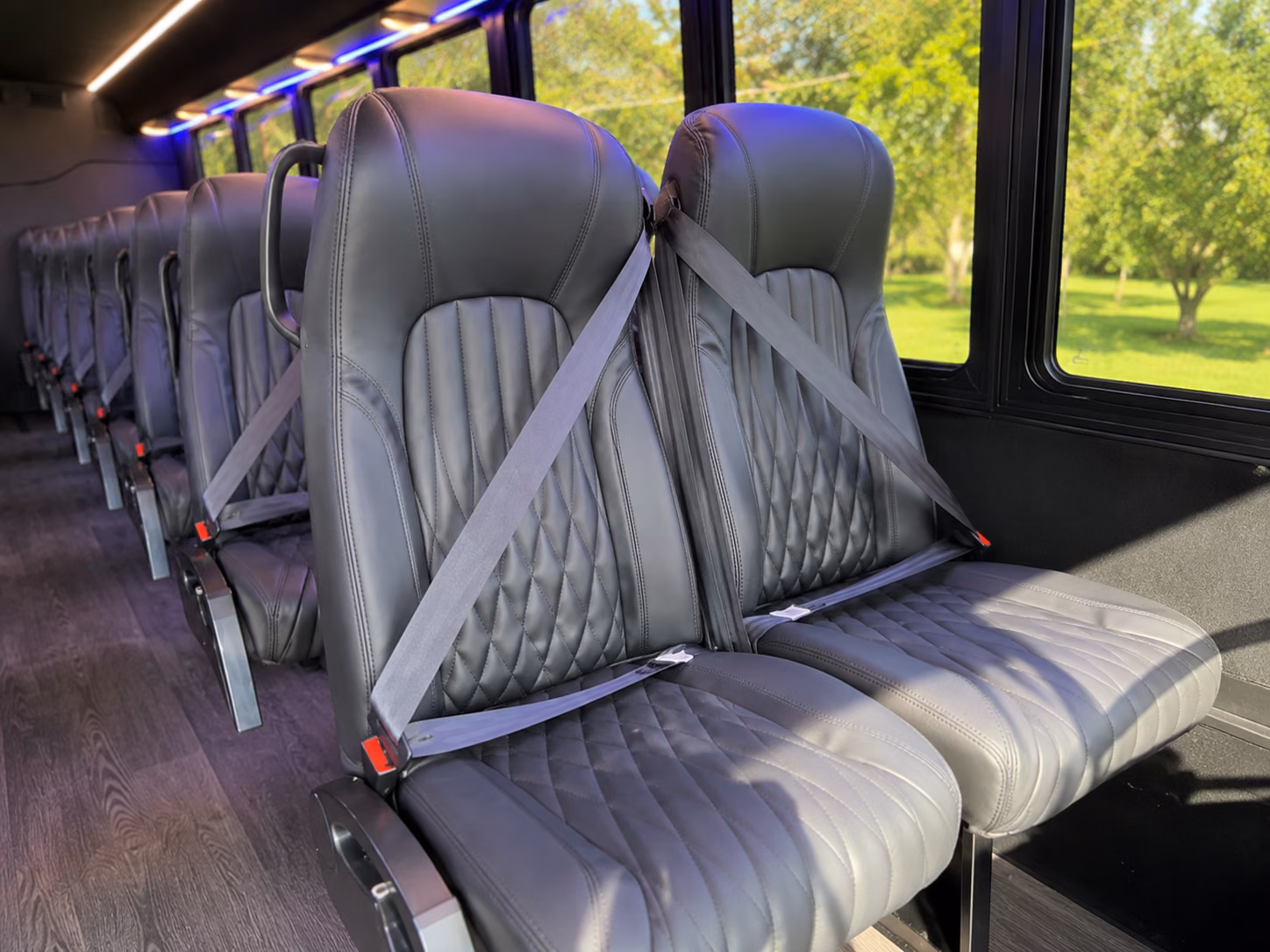 minibuses for smaller morgantown prom groups