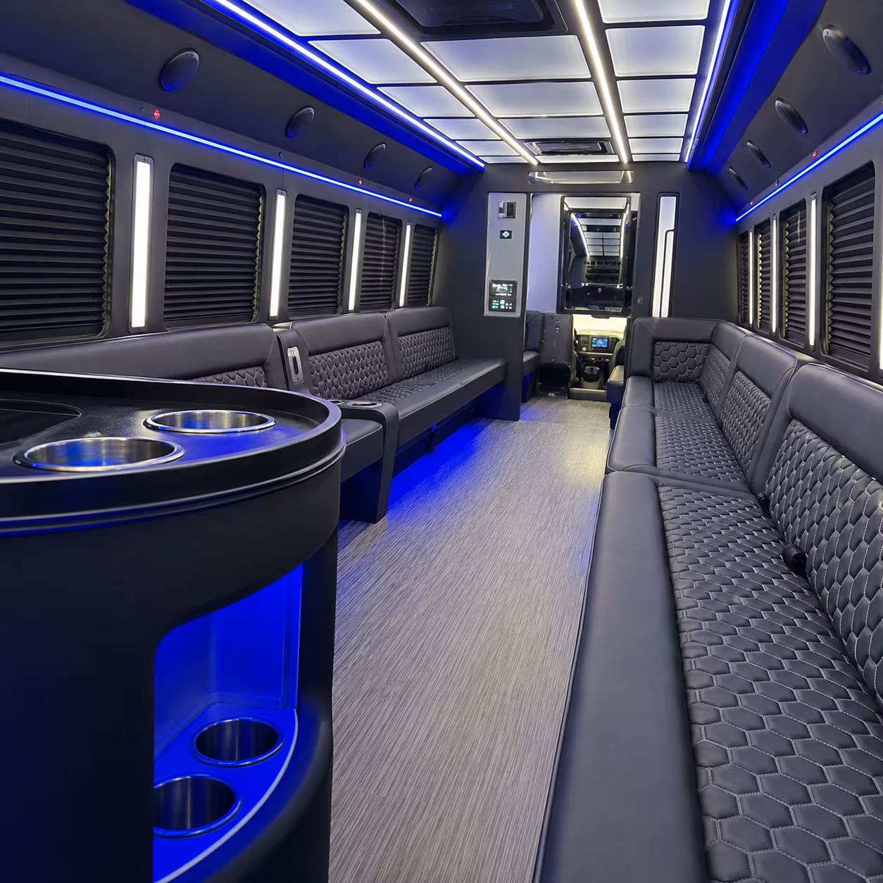 morgantown party bus inside