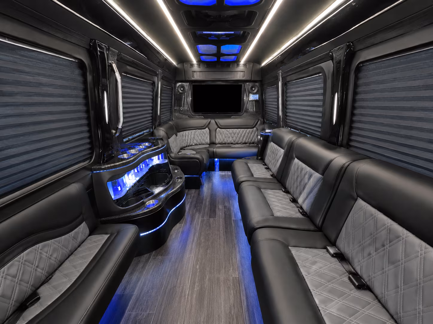 morgantown private event transportation onboard seating