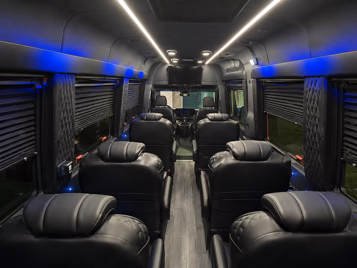 morgantown sprinter van with driver interior